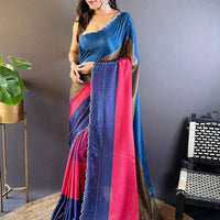 Radiant Multi Color Zarocan Saree