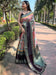 Pink Colour Double Border Chex Weaving Banarasi Soft Silk Saree