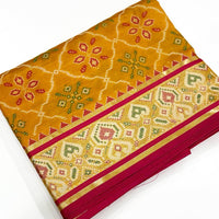 Graceful Pochampally Patola Silk Saree