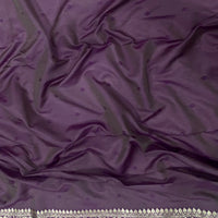 White Soft Silk Feather Saree