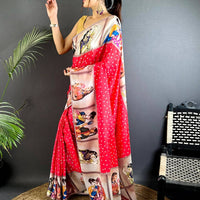 Radiance Soft Chinnon Chiffon Floral Saree