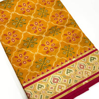 Graceful Pochampally Patola Silk Saree