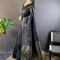 Soft Silk Kolam With Rangoli Jari Saree