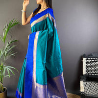 Radiant Harmony Katan Silk Saree