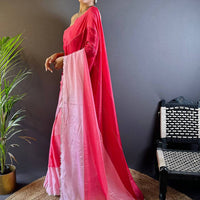 Elegant Rainbow Stone Saree
