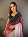 Celestial Glow Zarocan Chiffon Saree