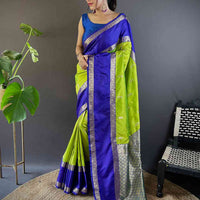 Eyecapthear Gadhwal Pure Soft Silk Festive Wear Saree