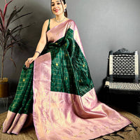 Heritage Kanchi Banarasi Katan Saree