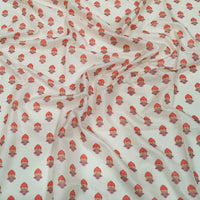 White Soft Silk Pashmina Kashmiri Print Saree