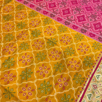 Graceful Pochampally Patola Silk Saree