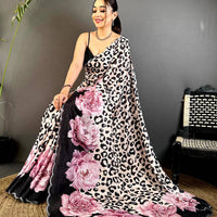 Tradition Swarovski Chinnon Floral Saree