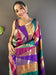 Geometrical Design Kanjivaram Silk Saree