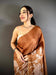 Opulent Tussar Cutwork Digital Saree