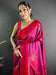 Red Kolam Silk Heritage Saree