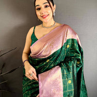 Heritage Kanchi Banarasi Katan Saree