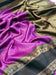 Magenta Banarasi Katan Silk Saree