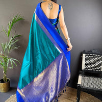 Radiant Harmony Katan Silk Saree