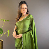 Jade Mist Rangoli Silk Saree
