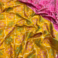 Graceful Pochampally Patola Silk Saree