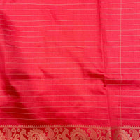 Cupric Sulfate Soft Silk Gadwal Weaving Saree