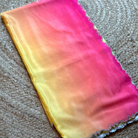 Radiant Soft Chiffon Ombre Print Saree