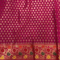 Rama Banarasi Minakari Katan Silk Saree