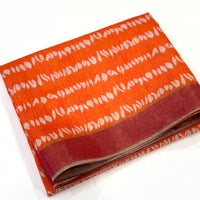 Soft Mul Chanderi Shibori Printed Saree