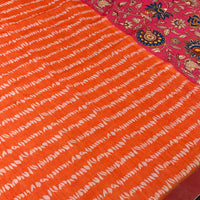 Soft Mul Chanderi Shibori Printed Saree
