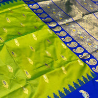 Peacock Charm Soft Silk Pattu Saree