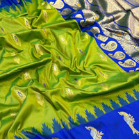 Peacock Charm Soft Silk Pattu Saree