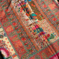 Soft Silk Pashmina Kashmiri Print Saree