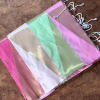 Multicolor Geometric Kanjivaram Silk Saree