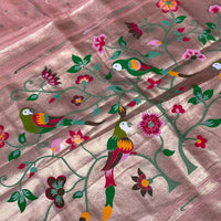 Royal Minakari Weave Soft Organza Paithani Saree