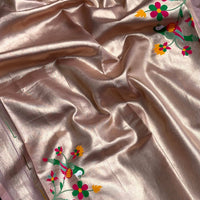 Royal Minakari Weave Soft Organza Paithani Saree