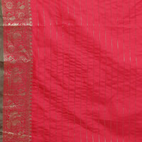 Kanjivaaram Pink Colour Soft Silk Kanchi Zari Weaving Saree