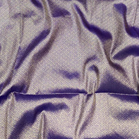 Royal Purple Soft Silk Kolam Print Saree