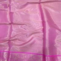 Aqua Floral Zari Banarasi Kanjivaram Silk Saree