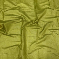 Yellow Pure Silk Bandhani Butti Saree