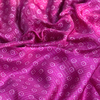 Radiant Yellow Tussar Chex Saree