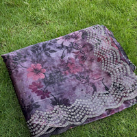 Wine imported Jimmy Swarovski Saree