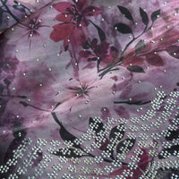 Wine imported Jimmy Swarovski Saree