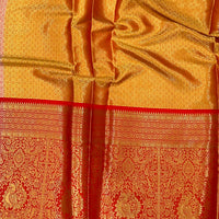 Cream Kanchi Kalamkari Elegance Saree
