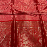 Light Green Kanchi Kalamkari Saree